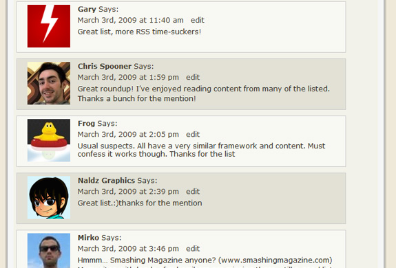 gravtar logos Creative Nerds Brand New Look