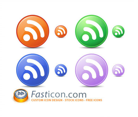 circle feed icons 1500+RSS图标
