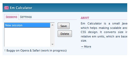 emcalculator Best Of The Web May For Web/Graphic Design