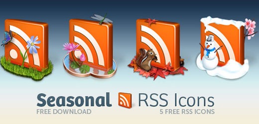 decorative seasonal rss icon pack Best Of The Web July For Web/Graphic Design