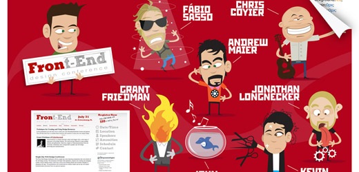 fontenddesignconference Best Of The Web August For Web/Graphic Design