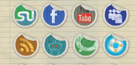 grungepeelovericons Best Of The Web August For Web/Graphic Design