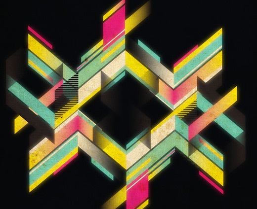 Geometric 25 Beautiful Retro Futurism Designs