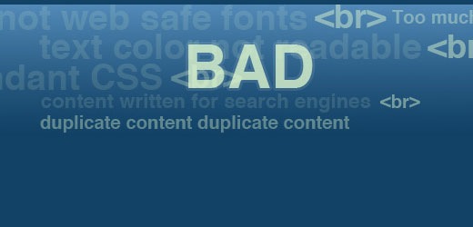 badpractices Best Of The Web September For Web/Graphic Design