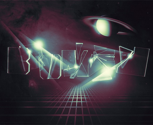 broken 25 Beautiful Retro Futurism Designs