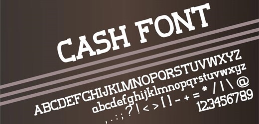 cash-font