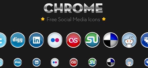 chromesoicialmediaicon 60 Best Icon Sets From 2009