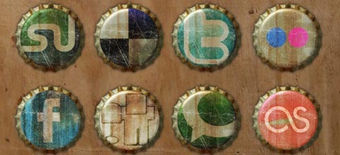 grungebottleicons 60 Best Icon Sets From 2009