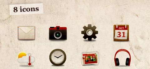 grungy 60 Best Icon Sets From 2009 grungy 60 Best Icon Sets From 2009