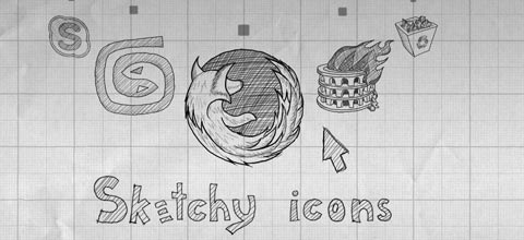 sketchyicons 60 Best Icon Sets From 2009