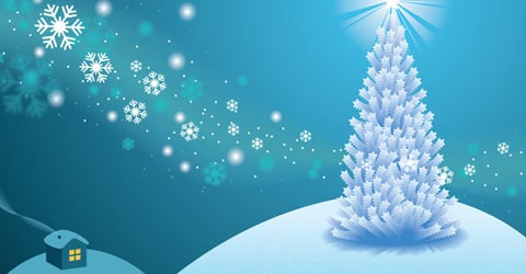 white-holiday-scene
