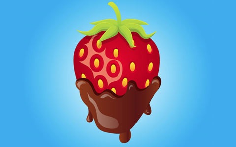 strawberrys 100 Fresh New Photoshop And Illustrator Tutorials From 2010