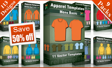vector tshirt templates 10 Free $50 Gift Vouchers From Stock Graphic Designs