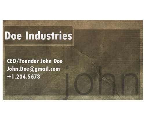 grune-poffesstion-buisness-card