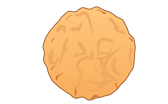 Cookie 11 Làm thế nào để tạo một cookie Sô cô la Chip Delicious Trong Illustrator