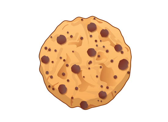Cookie 30 Làm thế nào để tạo một cookie Sô cô la Chip Delicious Trong Illustrator