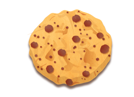 Cookie 39 Làm thế nào để tạo một cookie Sô cô la Chip Delicious Trong Illustrator