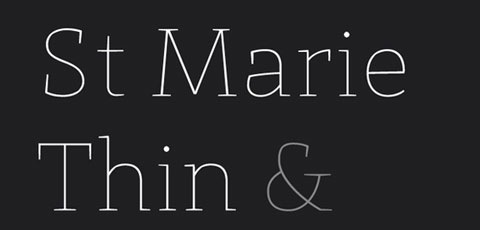 stmarie 50 High Quality Fonts Every Designer Must Download