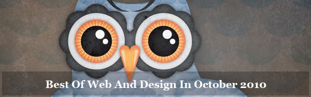 bannerbestofwebdesign Best Of Web And Design In October 2010