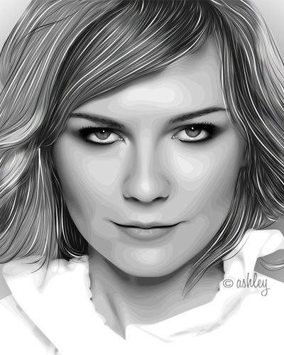 20 Photo Realistic Vector Illustration Portraits Creative Nerds