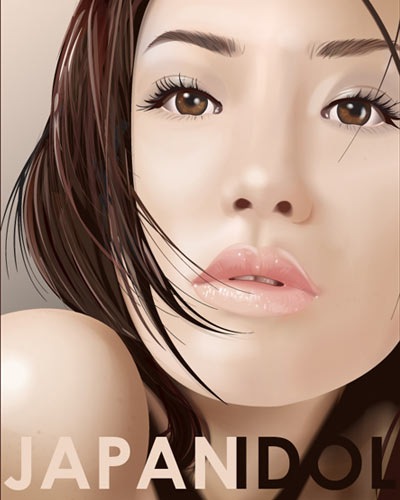 japanidol 20 Photo realistic vector illustration portraits japanidol 20 Photo realistic vector illustration portraits