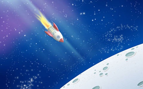 rocketillustration 100 Best Photoshop Design Tutorials From 2010