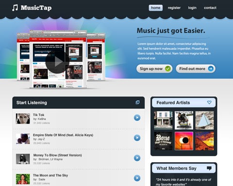 musictap 20 Best Design Tutorials From 2010 To Create an Mind blowing Website musictap 20 Best Design Tutorials From 2010 To Create an Mind blowing Website