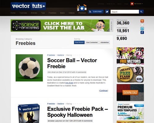 vectortuts 15 Best Sites For Finding Free High Quality Vector Graphics