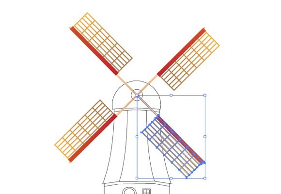 29 How To Create A Beautiful Windmill Illustration Using Illustrator 29 How To Create A Beautiful Windmill Illustration Using Illustrator