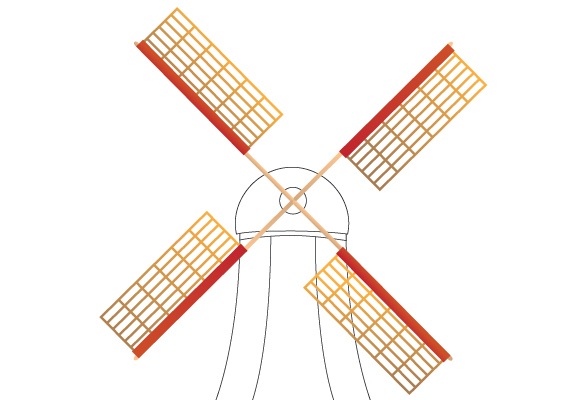 30 How To Create A Beautiful Windmill Illustration Using Illustrator 30 How To Create A Beautiful Windmill Illustration Using Illustrator