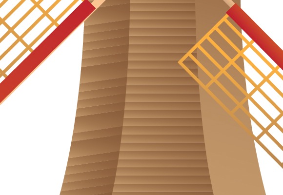 42 How To Create A Beautiful Windmill Illustration Using Illustrator 42 How To Create A Beautiful Windmill Illustration Using Illustrator