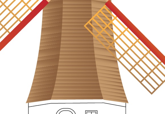 43 How To Create A Beautiful Windmill Illustration Using Illustrator 43 How To Create A Beautiful Windmill Illustration Using Illustrator