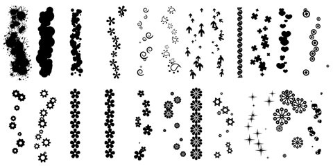 illustratorbrushset2 25 Best Illustrator Brushes All In One Place