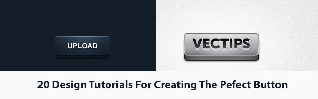 pefectbuttonbanner 20 Design Tutorials For Creating The Perfect Button