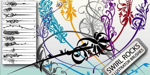 swirlrocks 25 Best Illustrator Brushes All In One Place