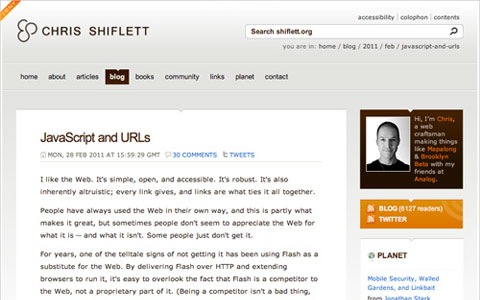 webdesign Best Of Web And Design In March 2011