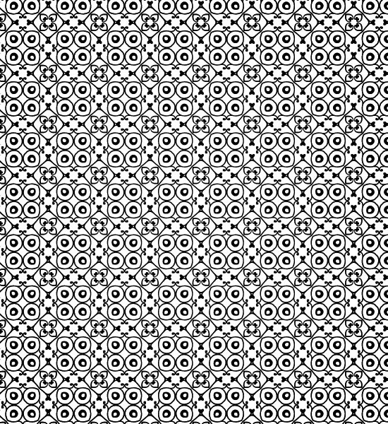 whitepatt Minimalist Floral Vector Vine Pattern