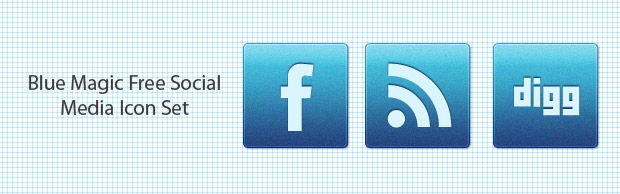 bluemagibanner Blue Magic An Awesome Free Social Media Icon Set