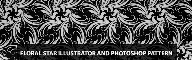 floralbanner Floral Star Illustrator And Photoshop Pattern floralbanner Floral Star Illustrator And Photoshop Pattern