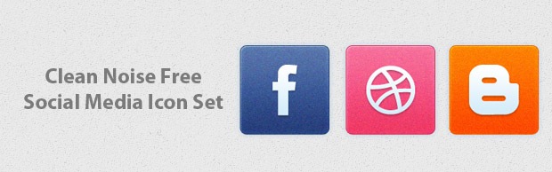 acleannoiseiconbanner A Clean Noise Social Media Icon Set