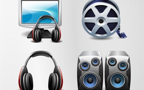 multimedia-icons