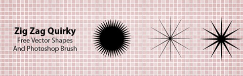 zigzag 50 Phenomenal Free Photoshop Brush Sets Every Designer Should Have