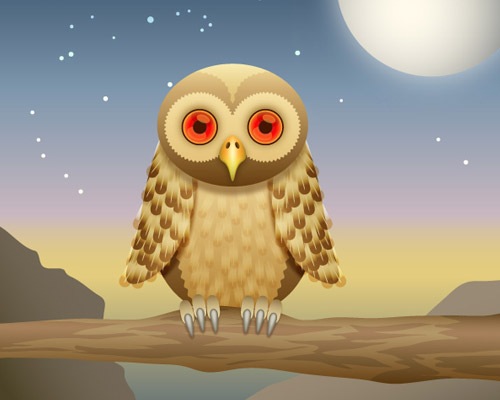 owl 25 Illustrator Tutorials For Creating Animal Illustrations