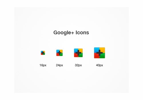 squaredgoogleplusicons The Best Google Plus Icon Sets You&rsquo;ve Seen So Far