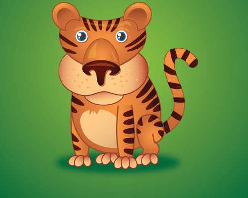 tiger 25 Illustrator Tutorials For Creating Animal Illustrations