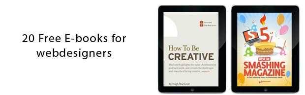 freeebooksforwebdesigners 20 Free E books For Web Designers