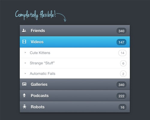 menu Best Of Web And Design In February 2012