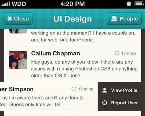 appdesign Best Of Web And Design In April 2012