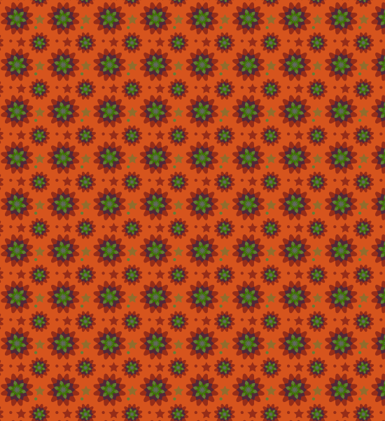 invertseamlesspattern A Beautiful Vibrant Petal Seamless Vector Pattern