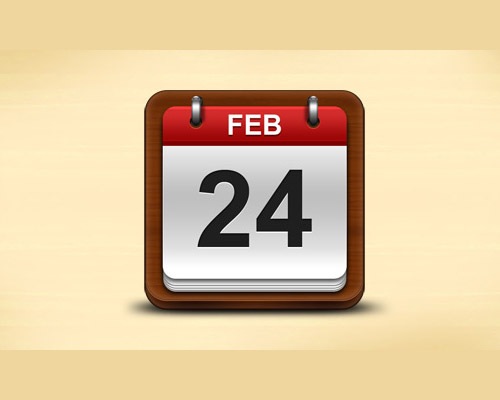 calender3dicon 50 3D High Quality PSD File Icons